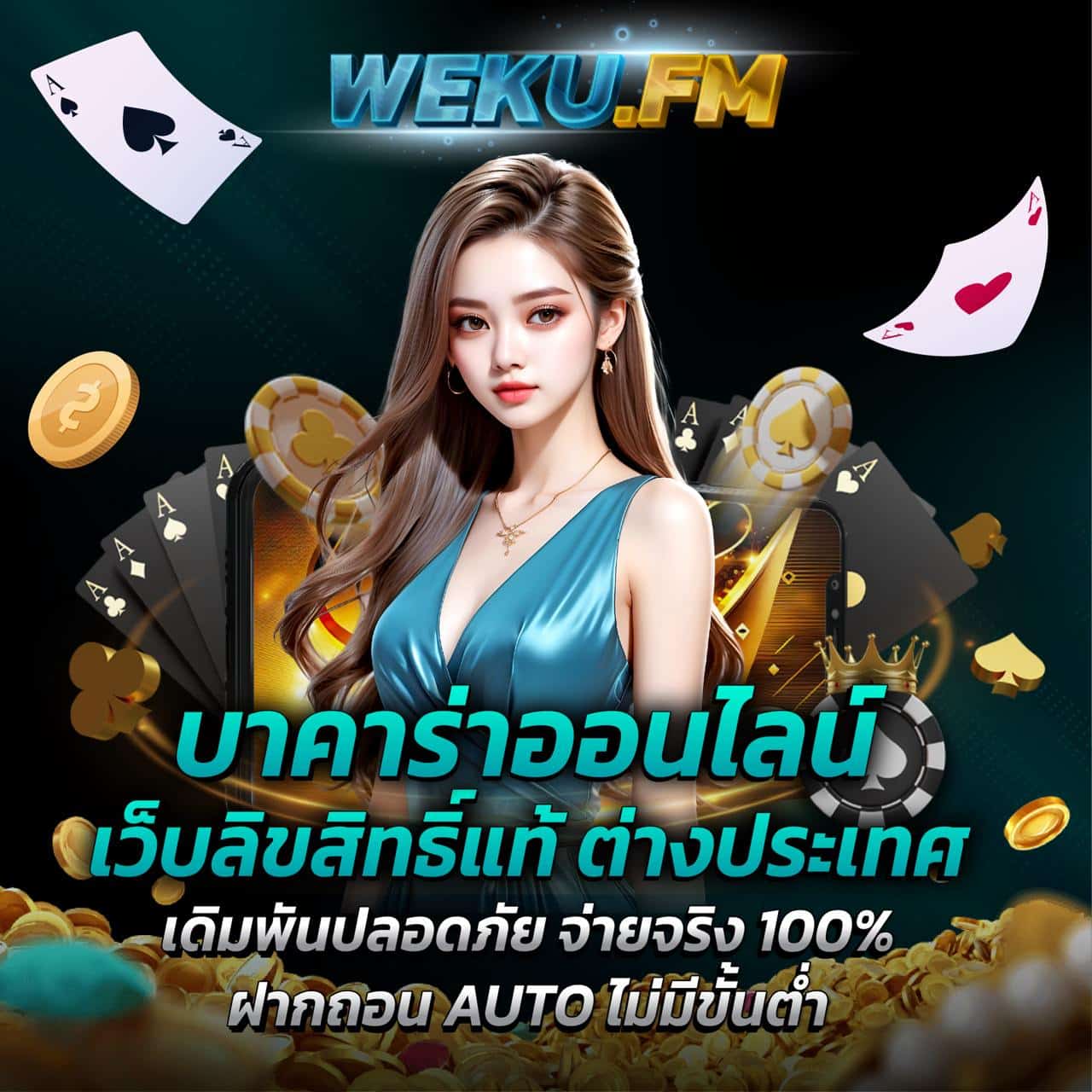 เว็บยู คาสิโนครบวงจร ฝากถอนออโต้ ระบบใหม่ทันสมัย